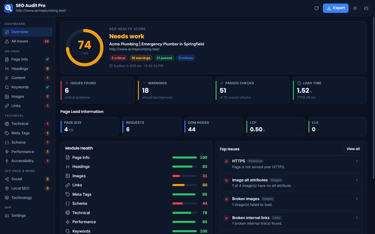 SEO Audit Pro screenshot 7